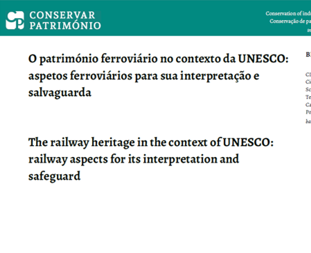 O património ferroviário no contexto da UNESCO: aspetos ferroviários para sua interpretação e salvaguarda