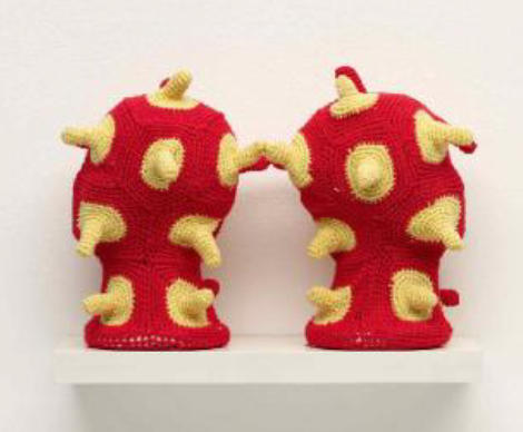 Materials and techniques in various contemporary works