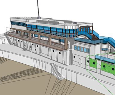 Muestra del proceso de exportación, desde Revit, del modelo del estado actual en formato IFC, indicando las opciones seleccionadas para ello, así como la importación del archivo IFC resultante en las plataformas de visualización BIM Dalux y BIMVision, donde se ha verificado la correcta transferencia y visualización de los datos de los parámetros definidos en el modelo de Revit